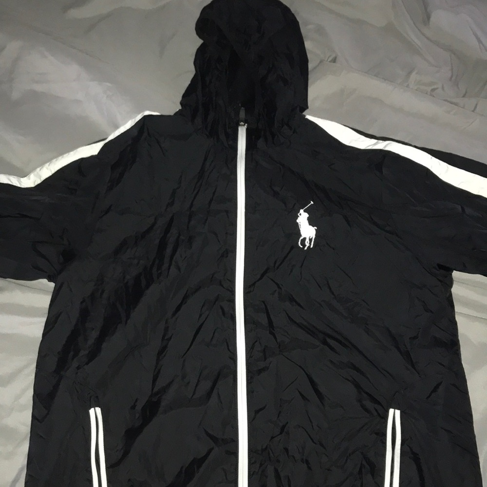Polo Sport lightweight full zip windbreaker.